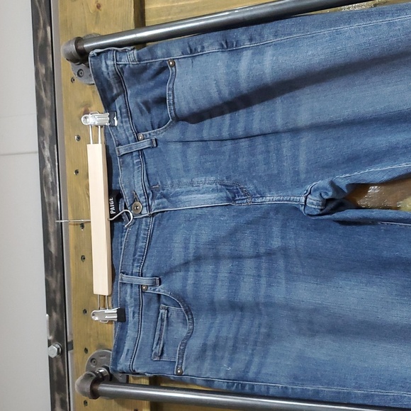 DENIM MENS PAIGE LENNOX HENRY BLUE JEANS SIZE 38 - Picture 2 of 10